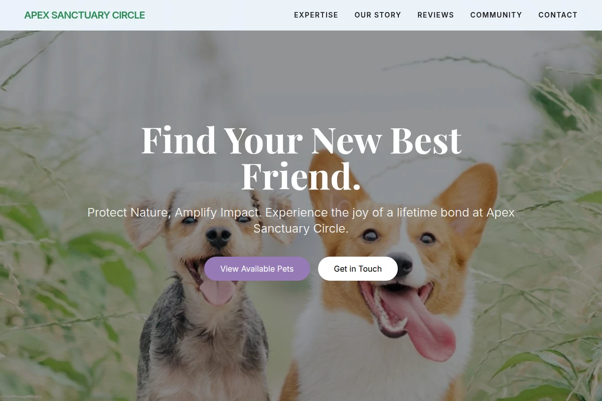 Refuge Animal Shelter