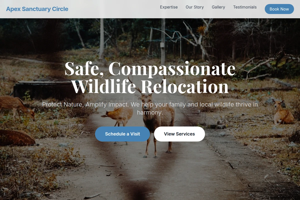 Spring Wildlife Relocation