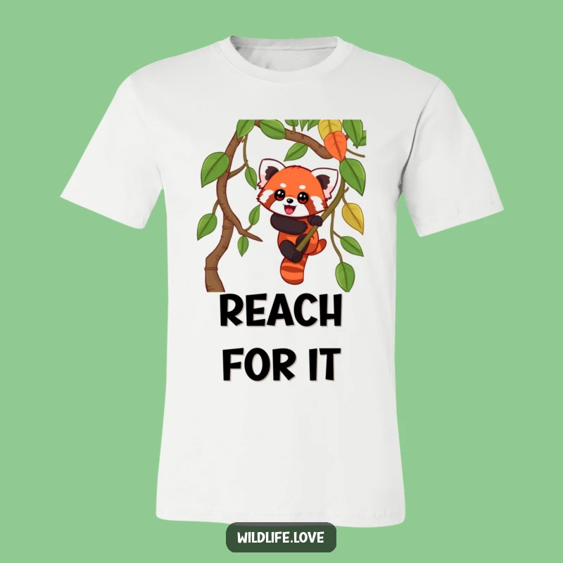 Funny Red Panda Vine Tee - Playful Jungle Explorer Funny Gift